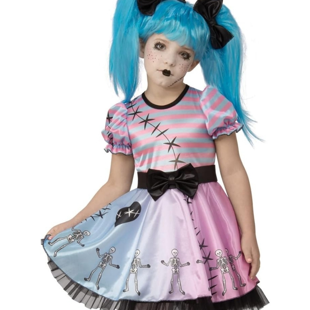 Girls Halloween doll costume size Small